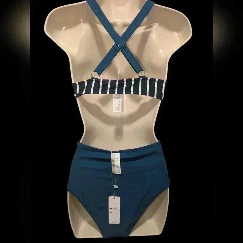 NWT Cupshe high waisted bikini - Picture 2 of 6